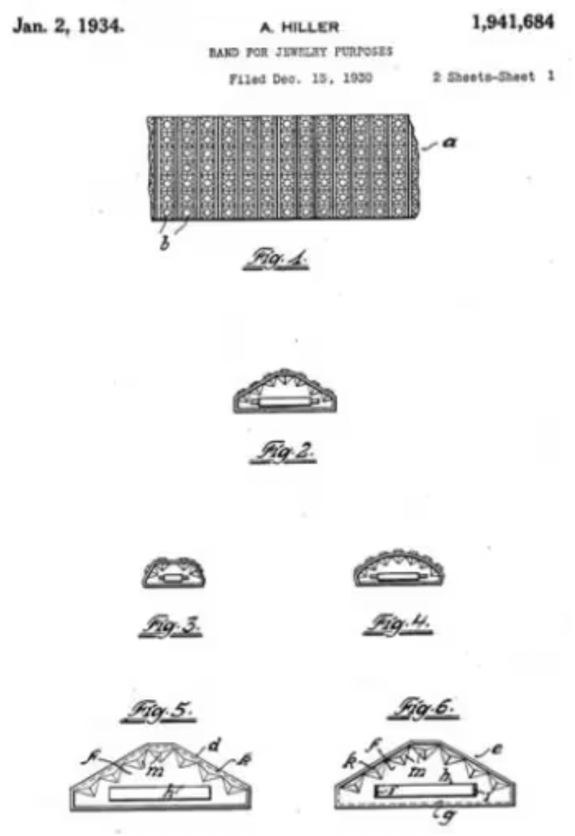 Vintage signed Butler and Wilson (B&W) Art Deco style channel set clear rhinestone collar necklace - reproduction of Schreiber and Hiller